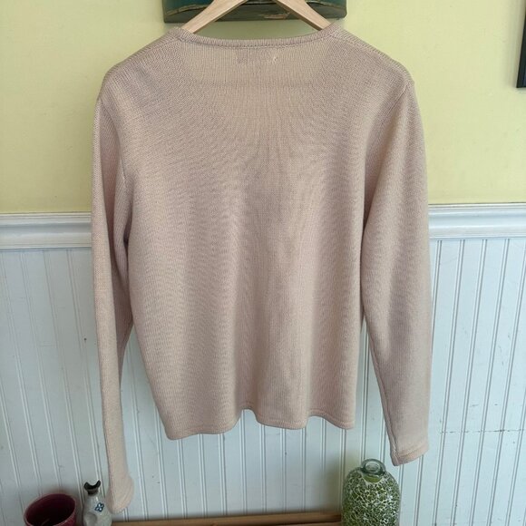 Pendleton Womens Floral Embroidered Cardigan Sweater Button Front Wool Blend M - Picture 2 of 8